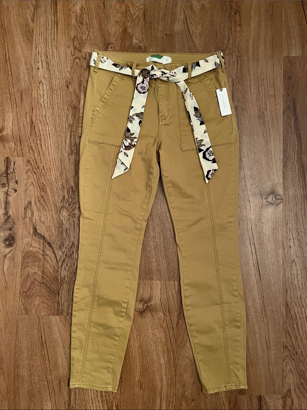 NWT Anthropologie Jefferson Slim Utility Pants